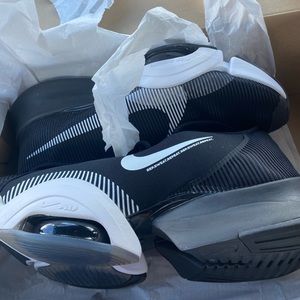 Black are size 12 white are 11